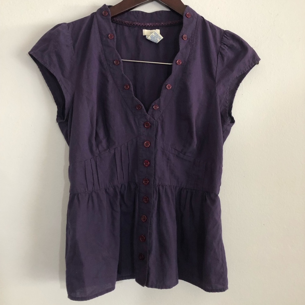 Odille Button Detail Blouse